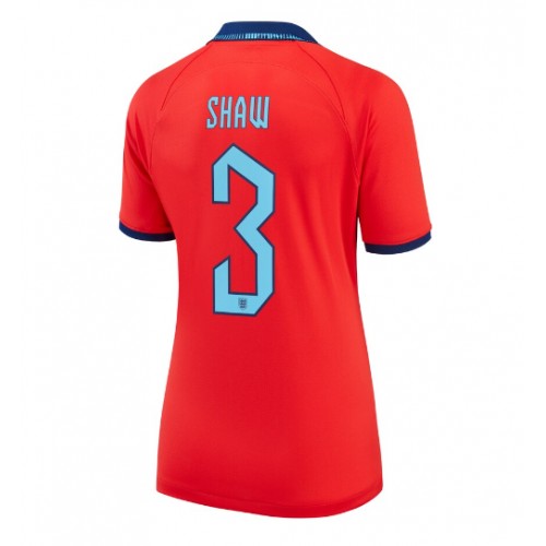 England Luke Shaw #3 Bortedrakt Kvinner VM 2022 Kortermet England Luke Shaw #3 Bortedrakt Kvinner VM 2022 Kortermet